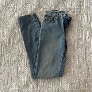 LONDONJEAN Women's Straight Leg Blue Jeans tall/long length